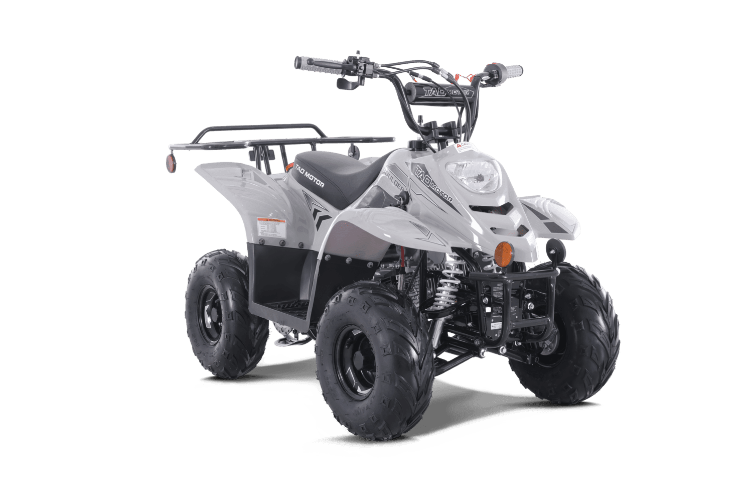 Tao Motor 110CC New Boulder, 4-Stroke Engine Max 0.6Gal Tank ATV Gas Car for Kids, New, Black