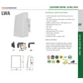 thumbnail image 6 of Westgate Lighting White LED Adjustable Cutoff Wall Pack Outdoor Series – High Lumen – Waterproof IP54 – UL Listed DLC Approved – 120-277V – 7 Year Warranty (20W, 5000K), 6 of 9