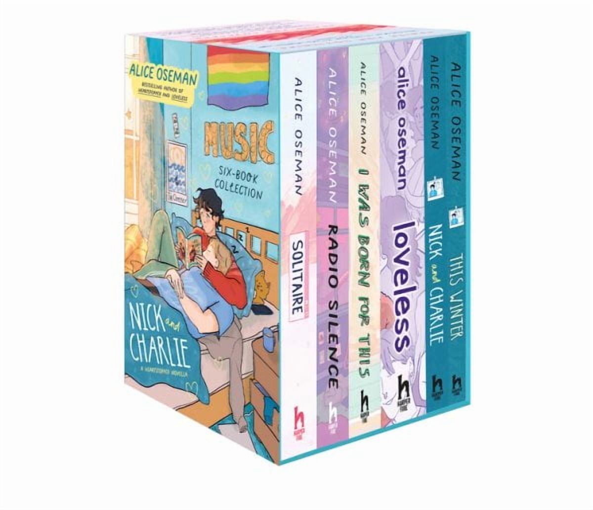 Heartstopper Series (Volumes 1-5) Books Collection Set By Alice