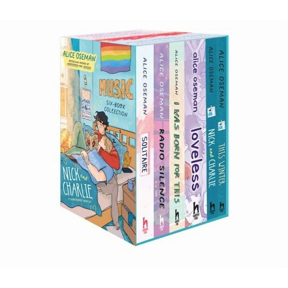 Alice Oseman Six-Book Collection Box Set (solitaire, Radio Silence, I Was Born For This, Loveless, Nick And Charlie, This Winter)