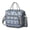 Grey-9, variant on Funny Llama Face Insulated Lunch Bag - Large Leakproof Cooler Tote for Men & Women - Kawaii Design with Durable Shoulder Strap