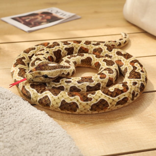 1pc 200cm/300cm Giant Snakes Plush Toy Simulation Long Golden Python Stuffed Snake Plushie Children Boys Gift Home Decoration1160cm Deng Xun unisex