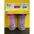 thumbnail image 2 of The First Years Insulated Girl's Sippy Cup, 2 Count, 2 of 2