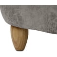 thumbnail image 5 of Critter Sitters 15-In. Seat Height Light Gray Pig Animal Shape Storage Ottoman - Furniture for Nursery, Bedroom, Playroom, and Living Room Decor, 5 of 21