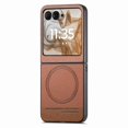 thumbnail image 2 of For Motorola Razr 50 5G Case Compatible with MagSafe Denim Texture Leather + PC Shockproof Phone Cov, 2 of 5