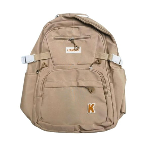 Mochila de escuela secundaria, mochila impermeable para compras callejeras al aire libre, para mujeres