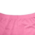 thumbnail image 5 of Milgrthf Girl's Yoga Leggings Shorts High Waist Stretch Soft Breathable Bike Shorts Solid Lace Cotton Bottom Short for 100-170 Hot Pink, 5 of 6