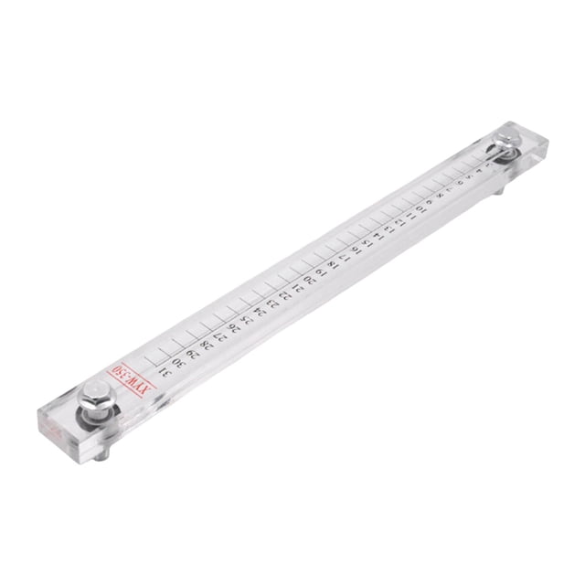 GUOOL Hydraulic Liquid Level Gauge Accurate Professional Clear Oil Level Indicator XYW 350