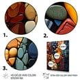 thumbnail image 3 of Designart "Spiritual Stones Of euphony II" Spiritual Stone Floater Framed Canvas Print, 3 of 7