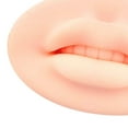 thumbnail image 4 of Labios De Silicona 5x5D Practican Permanentemente Suave Para Principiantes Práctica De Perforación Color Claro 5 piezas, 4 of 5