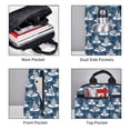 thumbnail image 3 of Balery Snow Penguin Mochila Ligera para Hombres y Mujeres – Resistente y Impermeable, Ideal para la Escuela, el Trabajo, los Viajes y el Uso Diario, 3 of 7