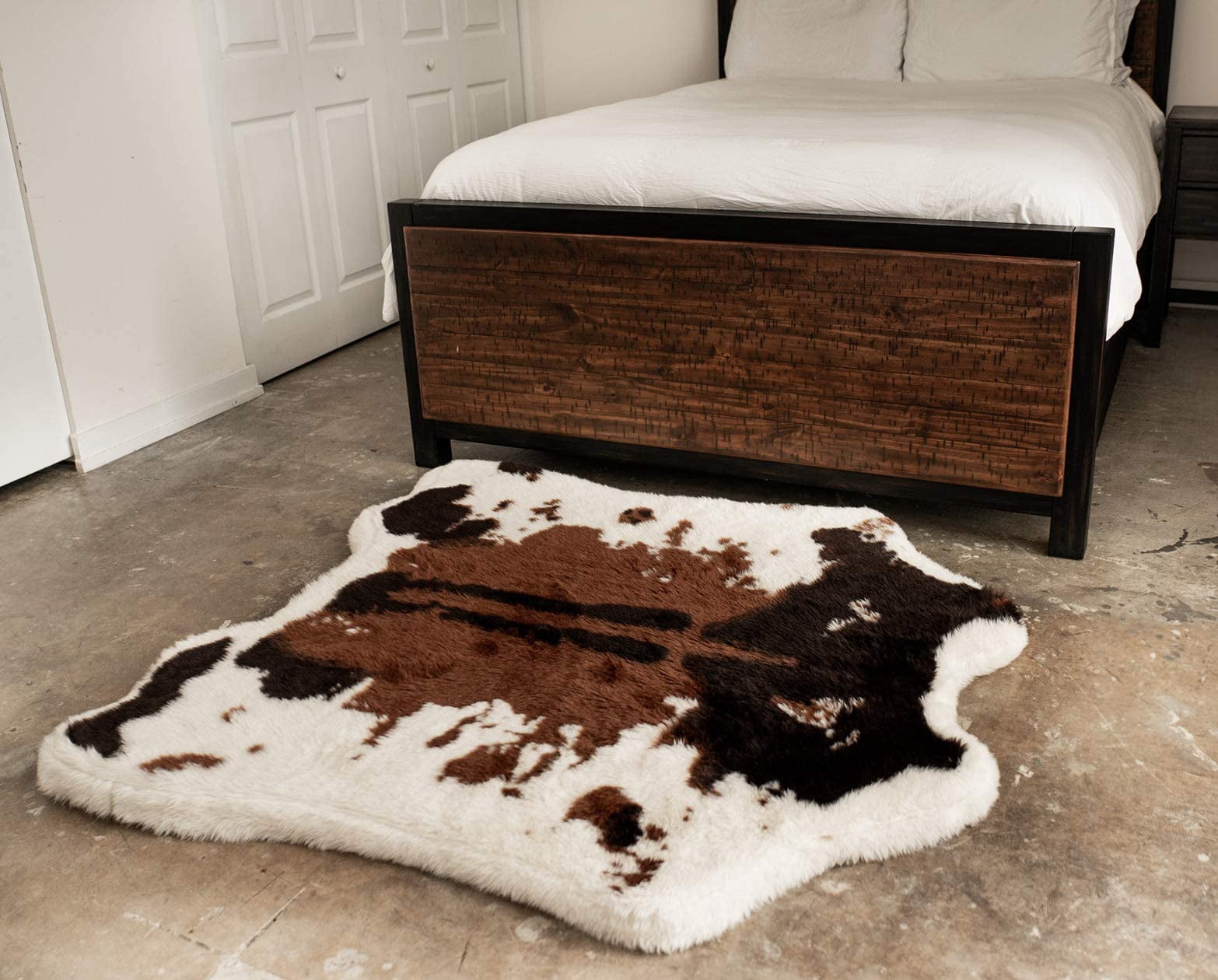 PAW BRANDS PupRug Animal Print Memory Foam Dog Bed