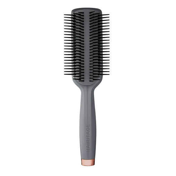 Hairitage Brosse à Cheveux Lissante Sans Accrocs - Brossage Confortable et Sans Douleur - Brosse à Cheveux pour Hommes et Femmes - Brosse à Cheveux pour Tous Types de Cheveux