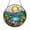 Acrylic 3.5 Inch, variant on Easter Eggs by Lake View Stained Glass Style Window Hanging Suncatcher, Playful Spring Seasonal Home Decor Gift