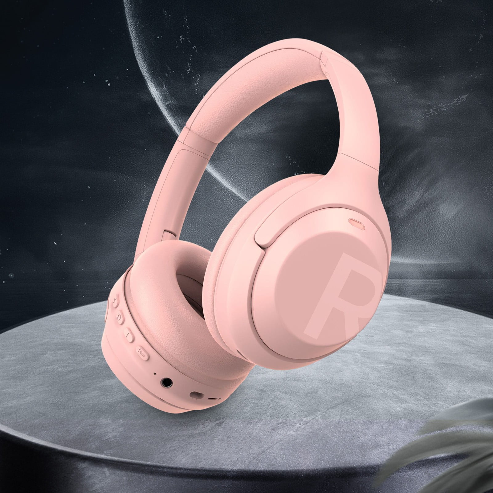 RBCKVXZ Bluetooth Headphones Earphone Wireless Headphones Stereo Bluetooth 5.0 Foldable Sport Earphone 500mAh Microphone Gaming Headset Birthday Gifts on Clearance, Pink