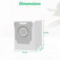 thumbnail image 2 of Reemplazo de robots de barrido Bolsa para polvo de repuesto Compatible con Irobot Roomba I7 I7+ I3 E5 E6, 2 of 5