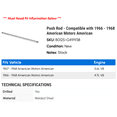 thumbnail image 2 of Push Rod - Compatible with 1966 - 1968 American Motors American 1967, 2 of 2