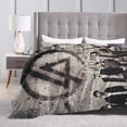 thumbnail image 4 of Manta de Linkin Park, manta de tela de superficie vertical súper suave de varios tamaños, acogedora y cálida, adecuada para cama, sofá, campamento, viajes, todas las estaciones, liviana y compacta de, 4 of 8