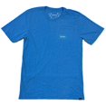 thumbnail image 2 of Hurley Men's T-Shirt Everyday Washed One and Only Slashed Short Sleeve Tee (Medium, Blue), 2 of 2
