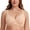 Beige, variant on Women's Plus Size Minimizer Underwire Full Coverage Unlined Seamless Cup Bras White 42F