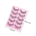 thumbnail image 4 of LOLIPPYY Natural Black False Eyelashes with Decorative Accents, Lightweight and Easy to Apply for Stunning Eye Looks, 4 of 8