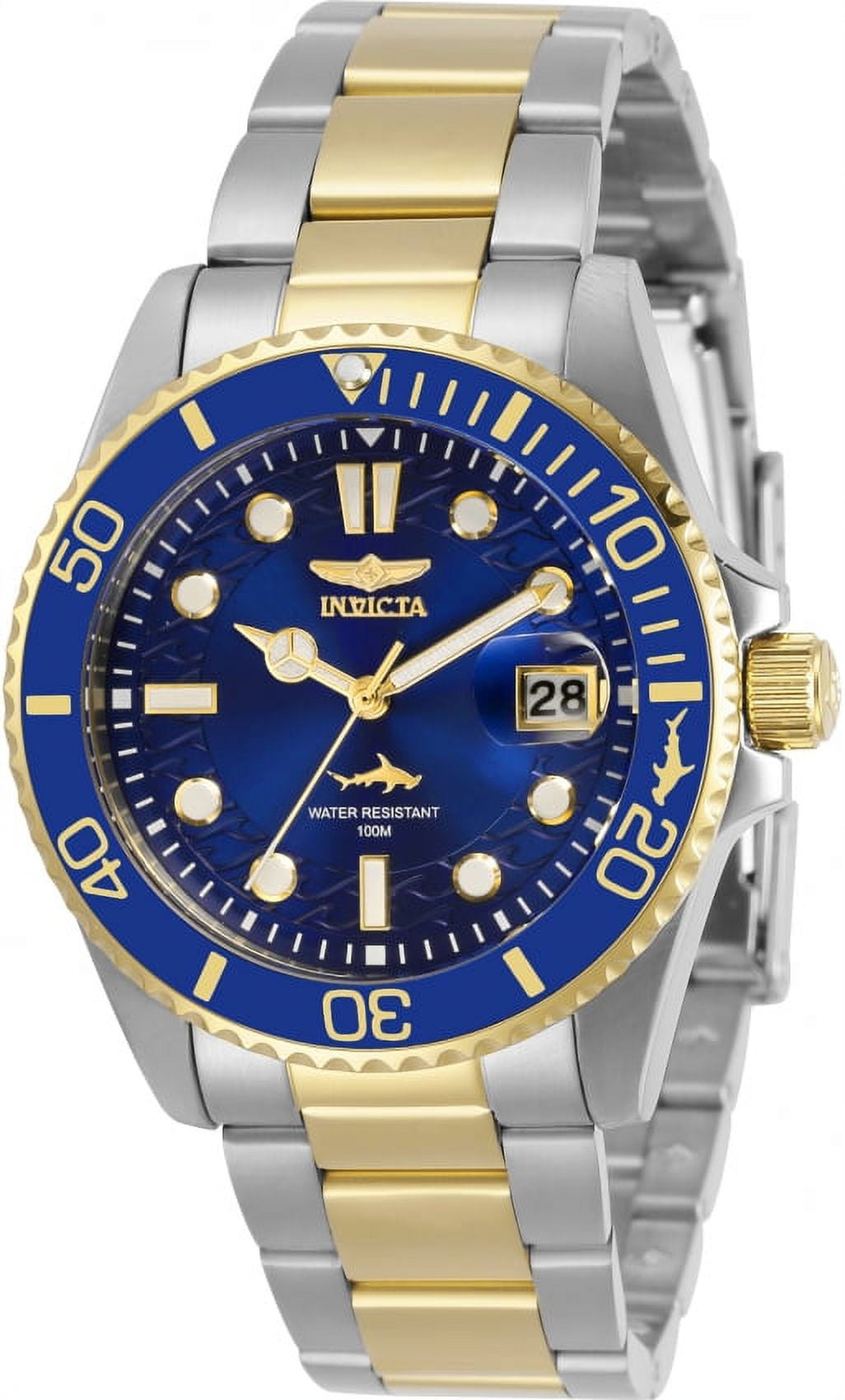 NWT Invicta Pro Diver 38mm Ladies Quartz Watch Invicta - Brandclub - Invicta Pro Diver Lady 38mm Stainless  main image 4