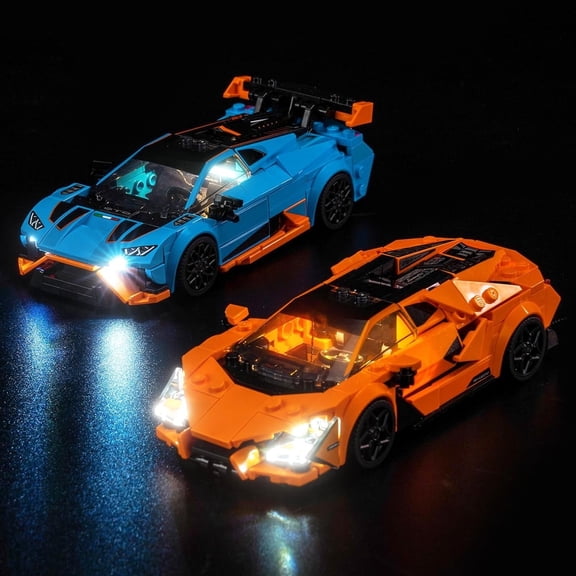 LED Light Compatible with Lego Speed Champions  Revuelto & Huracán STO - Not Come with Car (77238)