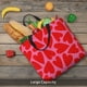 thumbnail image 5 of Easygdp Heart Bolsa Tote para Mujer, Bolso de Hombro para Trabajo, Playa, Viajes, Compras y Supermercado, 5 of 7