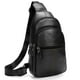 thumbnail image 1 of Bandolera Molshine de piel auténtica HB024 para hombre y mujer, 1 of 6