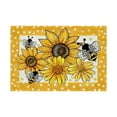 thumbnail image 1 of uhnmki Cheerful Sunflower Watermelon Linen Placemats Durable Heat Table Mats for Dining & Home, 1 of 5