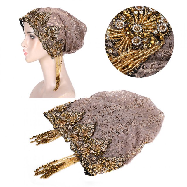 Turbante de Mujeres Musulmanas, Gorro de Beanie Turbante Musulmán, Para Tu Madre, Novia
