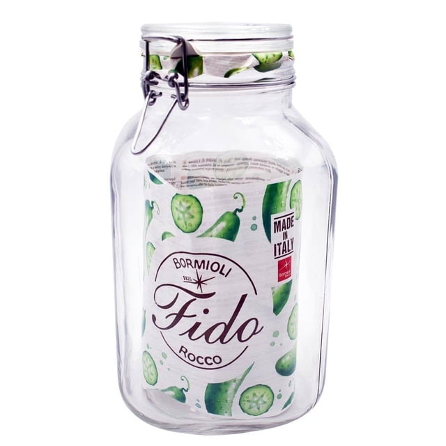 Frasco Bormioli Rocco Vidrio 2.13 litros Tapa Clip