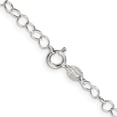 thumbnail image 4 of Auriga Fine Jewelry 925 Sterling Silver 3.5mm Fancy Cable Chain 7inch Bracelet for Women, 4 of 6