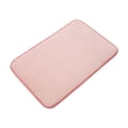 thumbnail image 4 of Inteprter Exquisitas alfombras de baño hechas a mano con fuerte absorción de agua, baño de espuma absorbente de terciopelo Coral seguro, Rosy Type2 NO2, 4 of 6