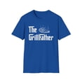 thumbnail image 2 of The GrillFather, Gildan Unisex Softstyle T-Shirt, Dad's Graphic Tee, S-3XL, 2 of 5