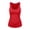 Red, variant on Women's Elegant Sleeveless Square Neckline Summer Flowy Knit Camisole Tank for Layering White XS