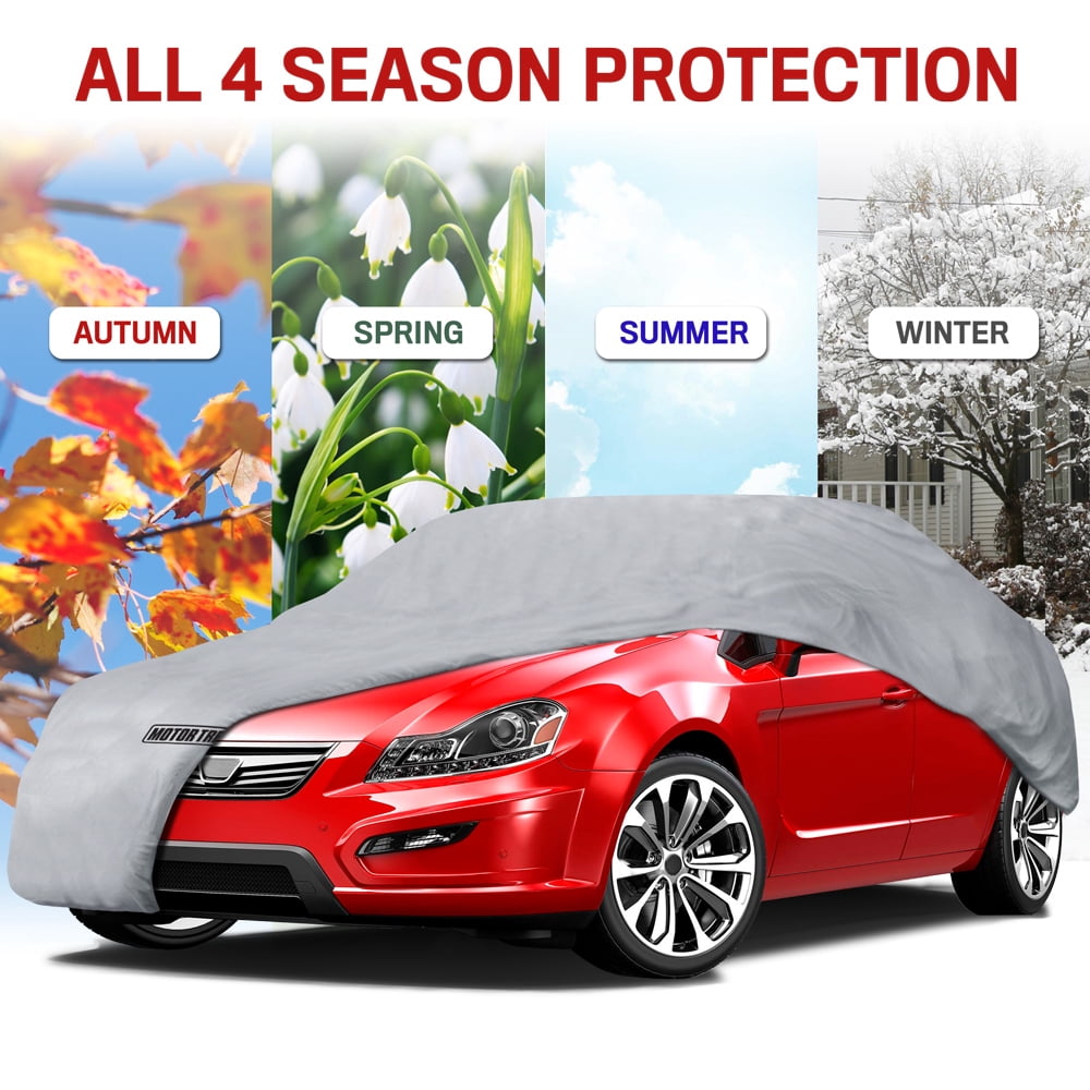 Motor Trend Waterproof 4-Layer Outdoor Car Cover For Mazda Miata