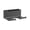 Grey, variant on Wall Mounted Hair Dryer Storage Rack, Punch Free Bracket for Bathroom, Organizer for Hair Tools, Space Saving Holder for Salon Home,Black - 16.5X12.5X7cm
