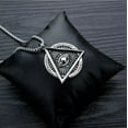 thumbnail image 4 of GKNET Mens Illuminati Masonic All Seeing Eye Pendant Necklace Stainless Steel-default, 4 of 8
