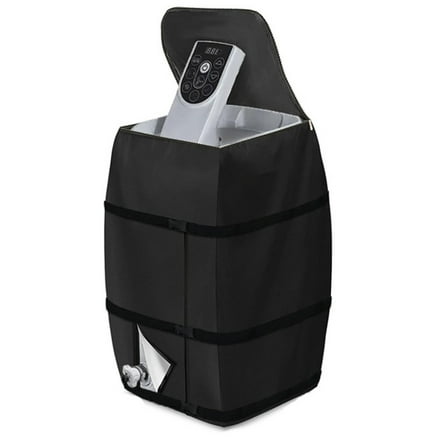 Upgraded Insulated Pump Cover Zippered & Inflatable Thermal Pump Cover Lightweight Bag for Hot Water Heater & Bath Tub