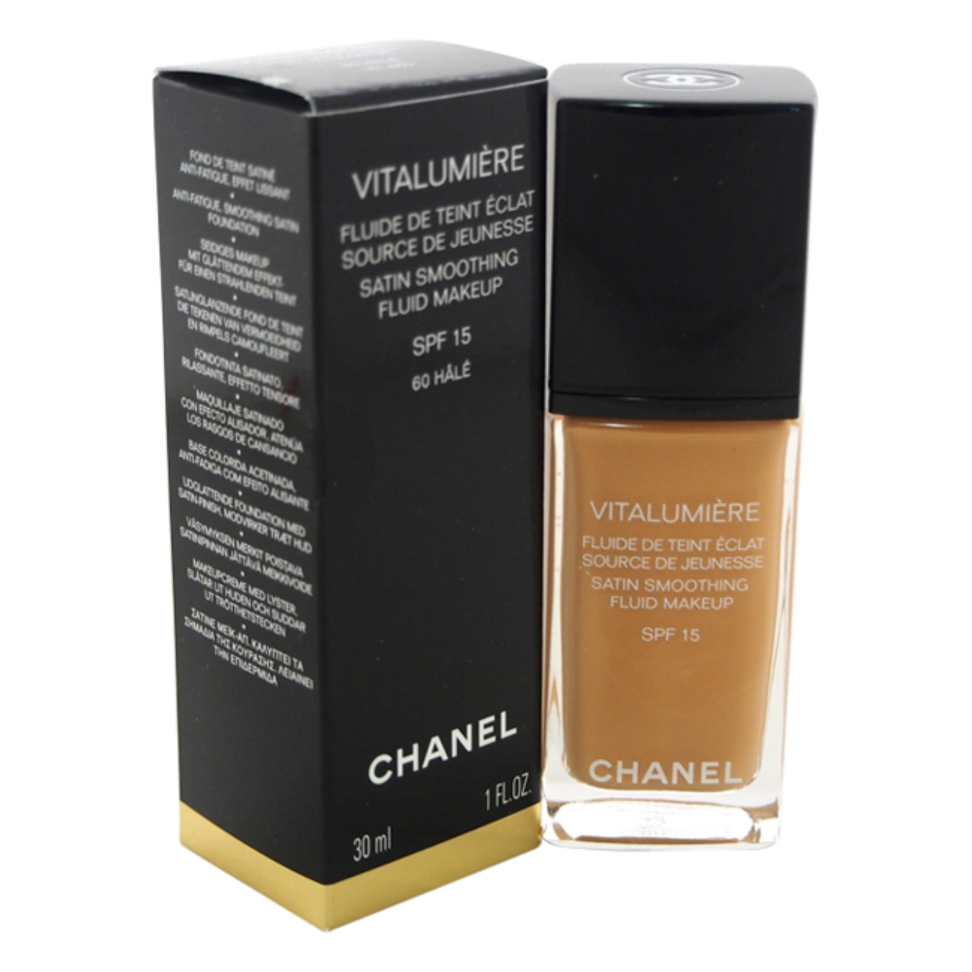 Vitalumiere Fluide Makeup SPF 15 - # 60 Hale by Chanel for Women - 1 oz  Makeup