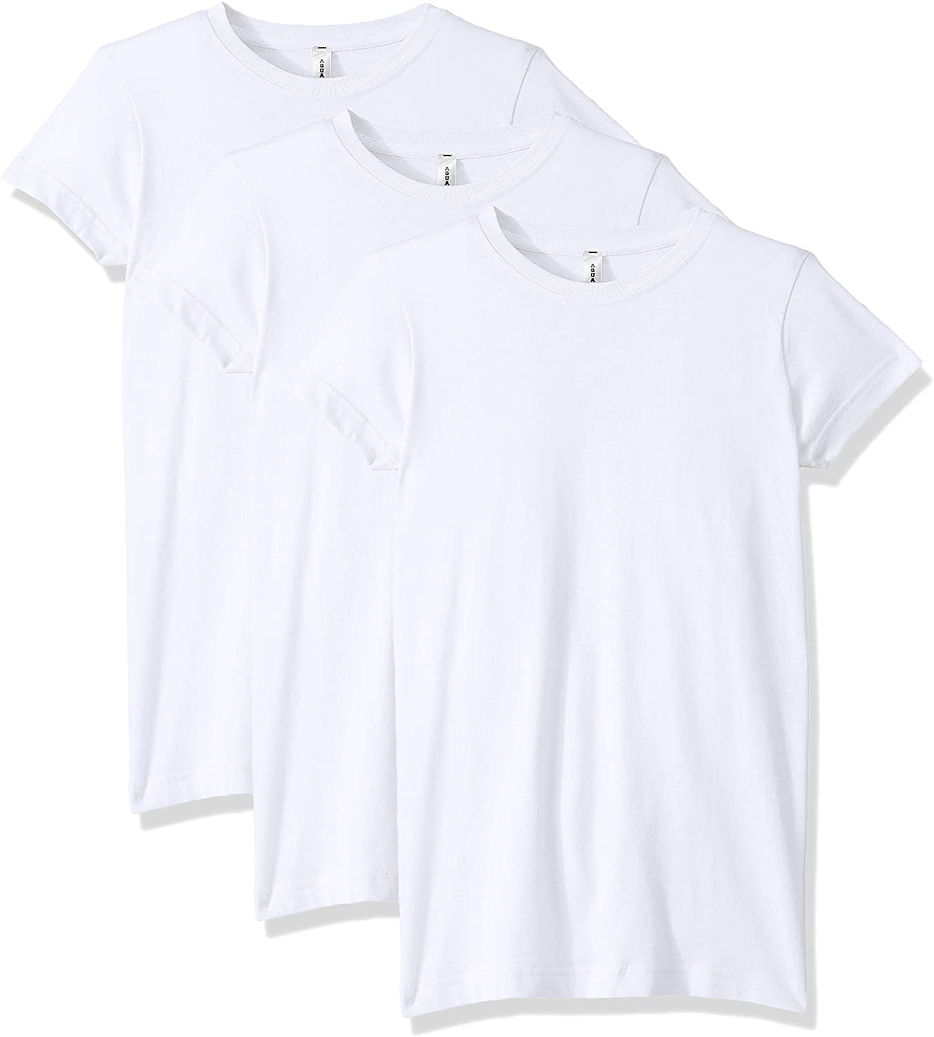 Aquaguard Women's Fine Jersey Longer Length Tshirt 3 Pack