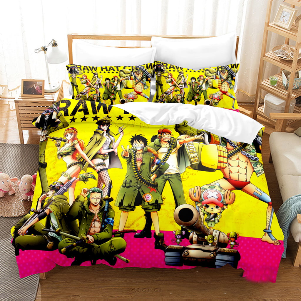 Character Duvet Cover Set With Pillowcase Quilt Cover kids Bedding Set 