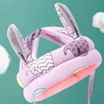thumbnail image 4 of Protección para La Cabeza Del Niño Sombrero Duro Casco para Caminar para Bebés Sombrero Duro Sombrero de Seguridad de Algodón Antichoque - Púrpura Sunnimix casco protector para bebés, 4 of 8