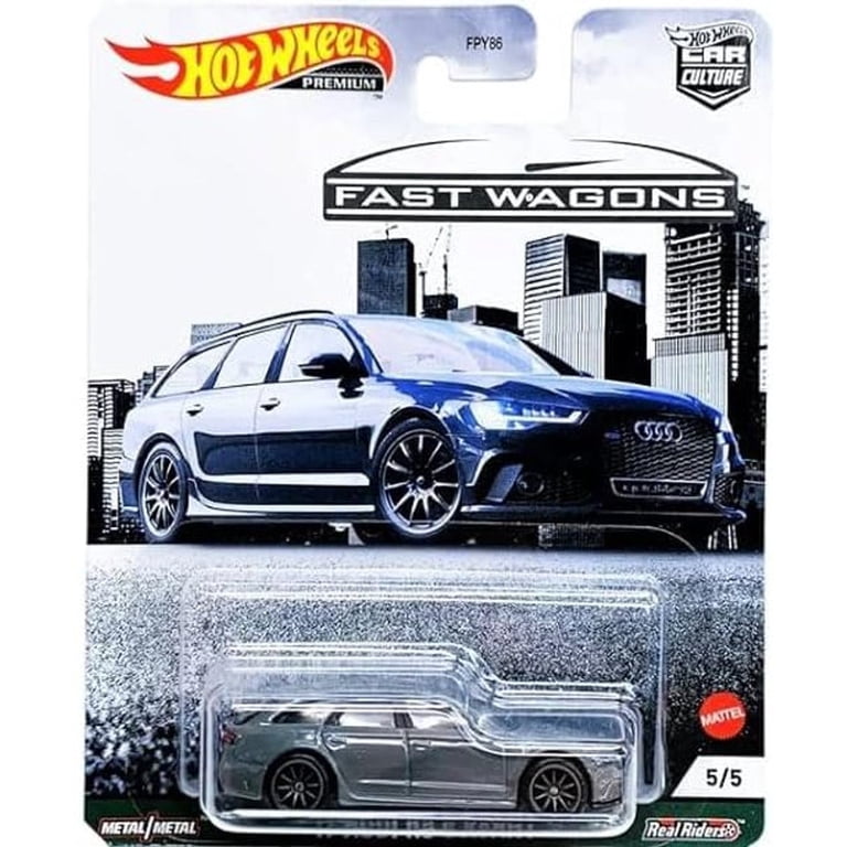 Hot Wheels 2021 Car Culture Fast Wagons Series, Set of 5, 1/64