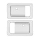 thumbnail image 3 of piezas de manija de puerta interior, tirador de cuenco, aleación de aluminio, repuesto apto para Land Rover Defender 2004-2018, 3 of 8