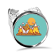 thumbnail image 1 of Animal de la historieta de Bear Mountain Anillo de compromiso de boda de amor ajustable Unbranded  M, 1 of 3
