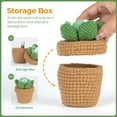 thumbnail image 4 of Cactus Plants Crochet Kit Starter Knitted Gift For Beginners Adults, 4 of 8