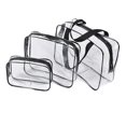 thumbnail image 5 of Clear Cosmetic Bag Air,Plastic Travel Toiletry Pouch Water Resistant Packing Cu, 5 of 5
