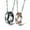 Style C, variant on His Hers Matching Necklace Set Stainless Steel Promise Love Couples Pendant Gift-Style E
